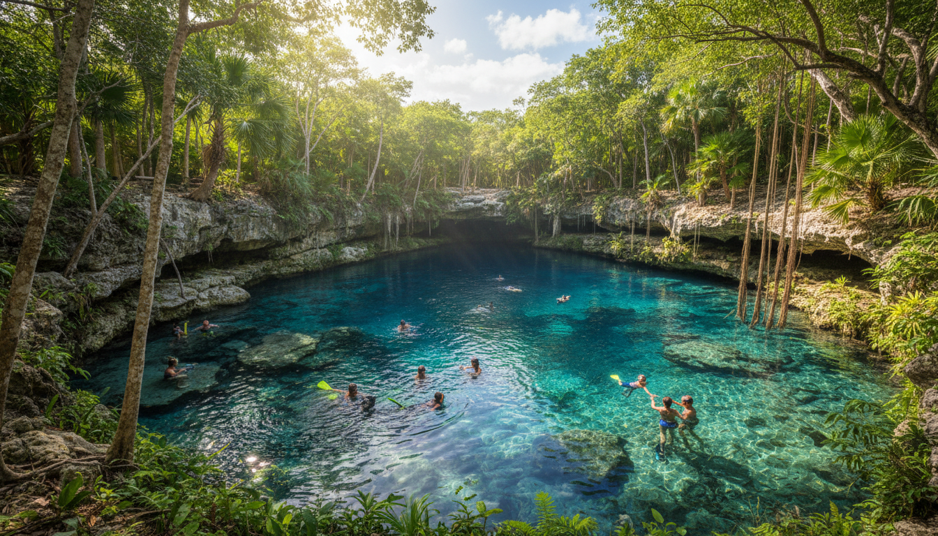 découvrez les cenotes azul, un joyau naturel unique à explorer pour ses eaux cristallines, sa beauté impressionnante et une expérience inoubliable au cœur de la nature.