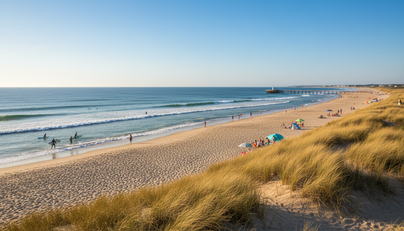 explorez les plus belles plages de capbreton pour des vacances d'été inoubliables, entre sable fin, eaux cristallines et activités balnéaires passionnantes.