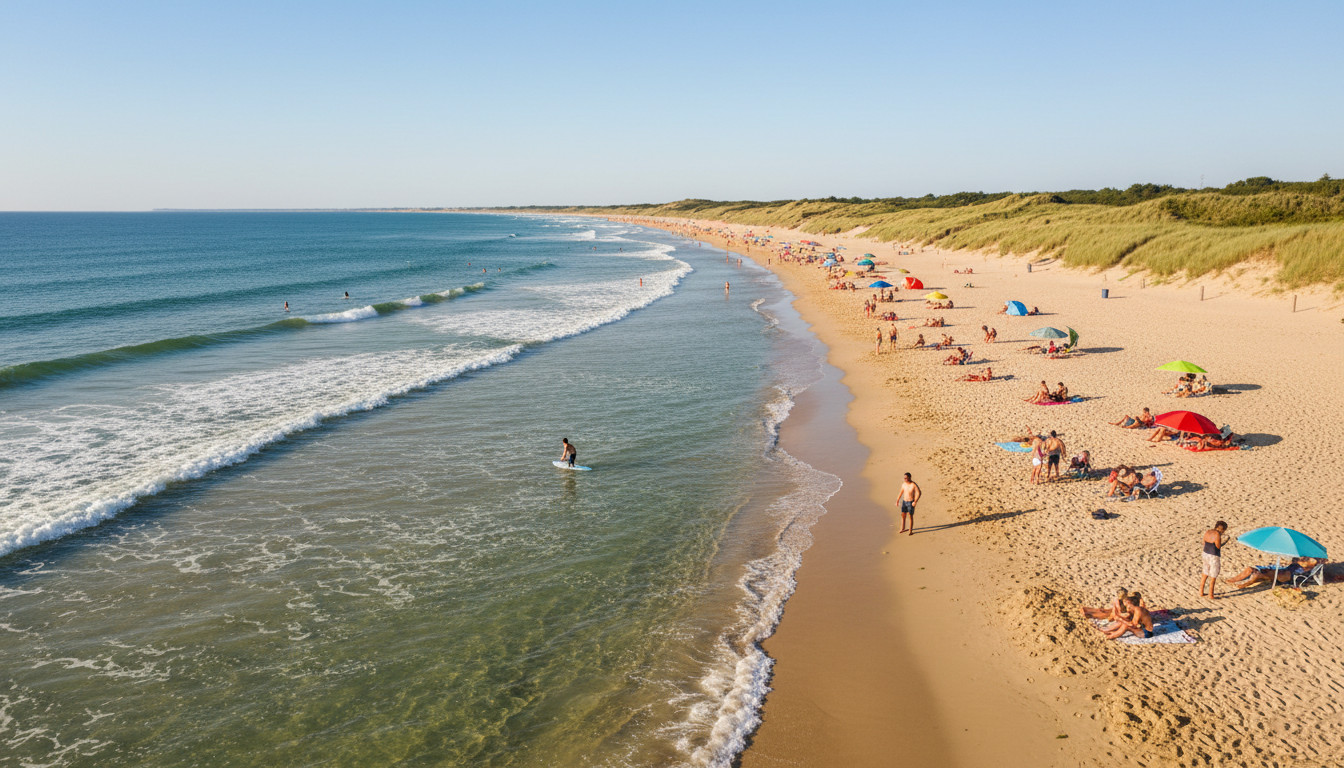 découvrez les meilleures plages de capbreton pour des vacances d'été inoubliables, entre sable fin, eaux claires et activités nautiques pour toute la famille.