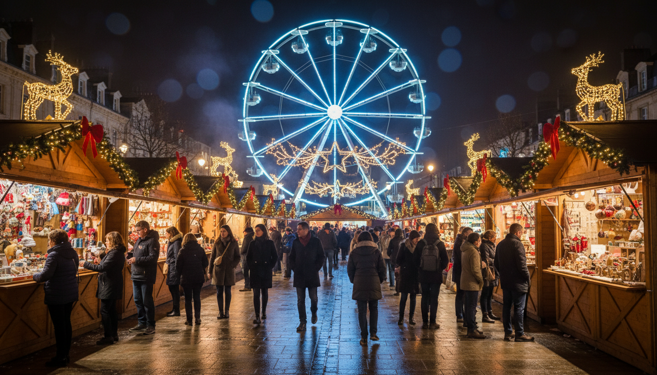 plongez dans l'ambiance féerique du marché de noël à rennes en 2026 et profitez des traditions authentiques ainsi que des animations incontournables pour toute la famille.