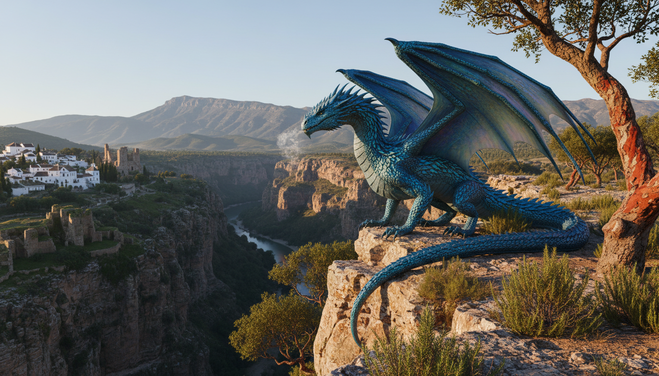 explorez le dragon bleu en espagne : découvrez ses origines, son habitat naturel et les curiosités fascinantes qui entourent cette espèce unique.