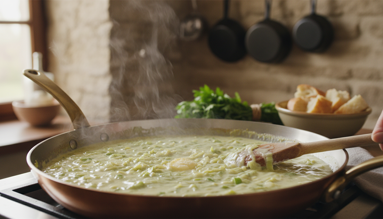 découvrez notre recette facile de fondue de poireaux, accompagnée de conseils pratiques pour réussir ce plat savoureux et fondant à tous les coups.