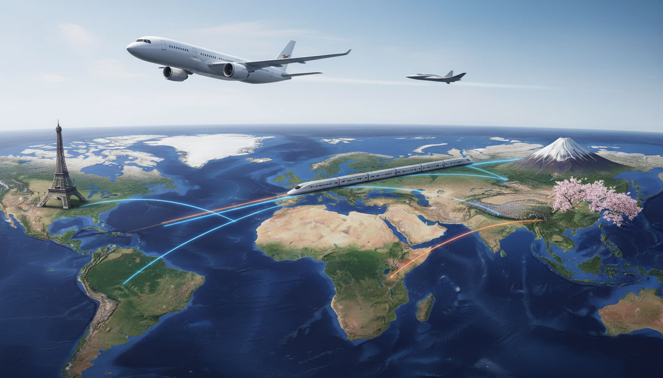 découvrez la distance entre paris et tokyo, ainsi que les différentes options pour effectuer ce voyage, que ce soit en avion ou par d'autres moyens.