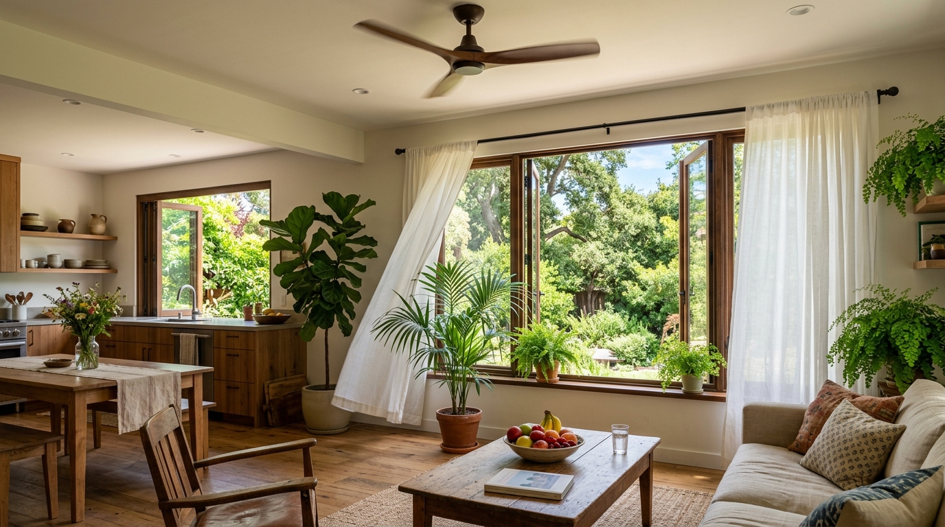 découvrez des astuces pratiques et naturelles pour garder votre maison fraîche sans utiliser la climatisation, et profitez d'un intérieur agréable même en été.