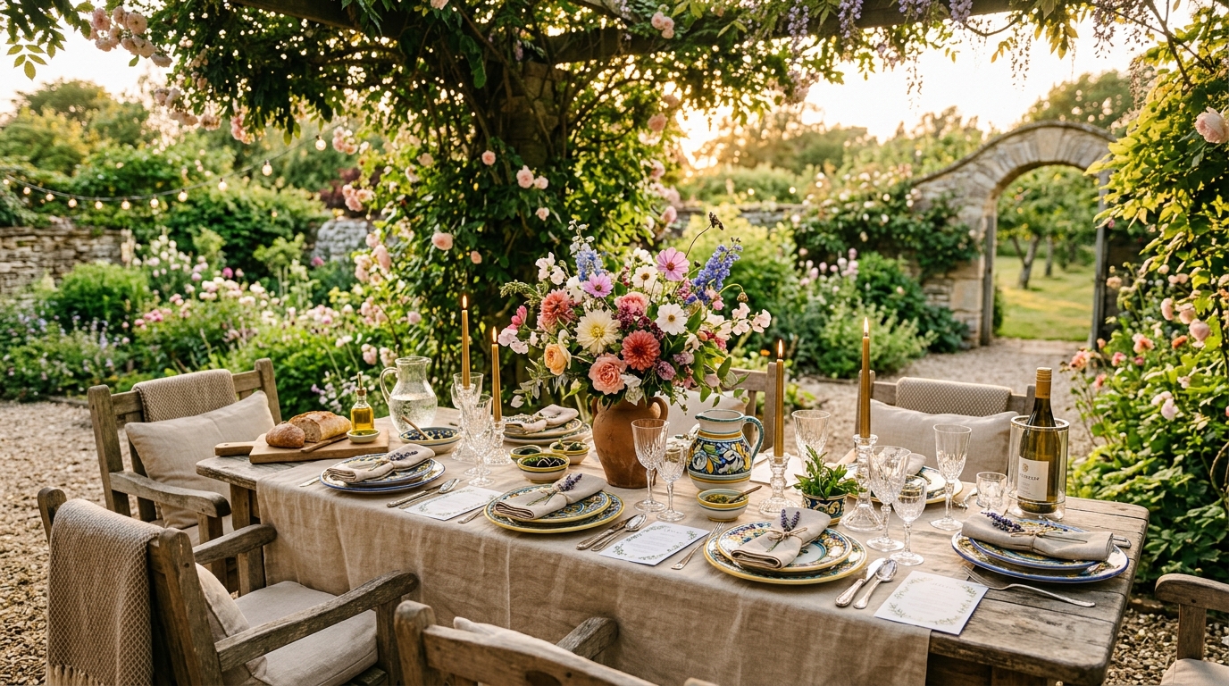 découvrez comment créer une table d'été élégante et accueillante pour vos dîners en extérieur. astuces et conseils pour un repas en plein air réussi et chaleureux.